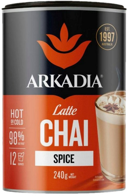 아카디아 스파이스 차이티 라떼 Arkadia Spice Chai Tea, 240g, 1개, 1개입