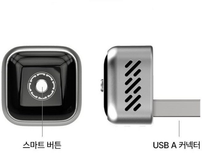 차량용 USB 무선 카플레이 오토 미러링 동글 블루투스4.2 와이파이 5.8GHz 음성인식