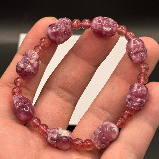 【牛老爹】祖母晶 貔貅 手鍊