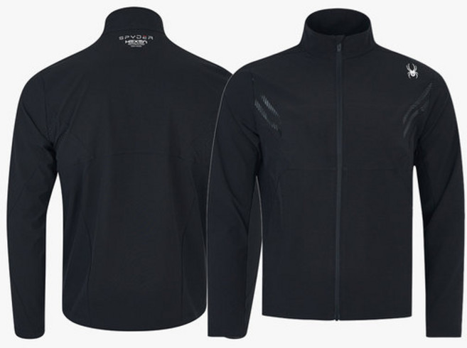 스파이더 남성 헥센 냉감 바람막이 자켓 SPJPCNJK201MBLK 162107