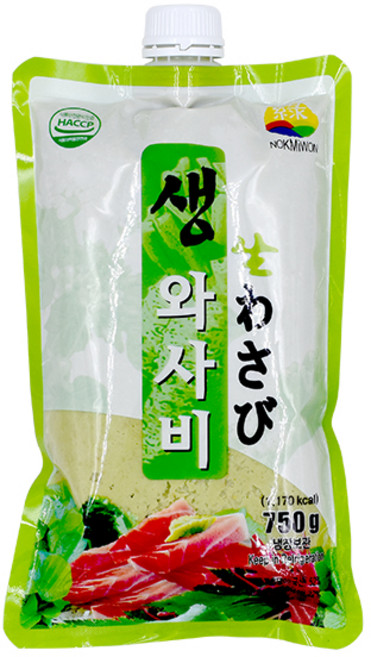 녹미원 생 와사비 (생) 750g 고추냉이, 1개