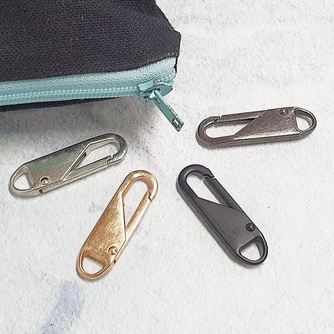 지퍼손잡이 수선 교체용 DIY 수리용 지퍼꼬리