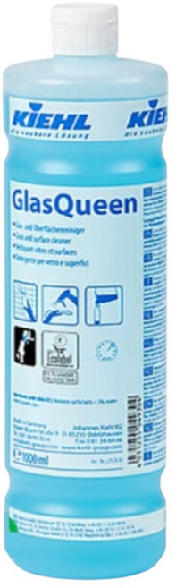 키엘 글라스퀸 1L 세제 유리 거울 쇼윈도 샤워부스 지문 물때 제거 친환경세제, 1개
