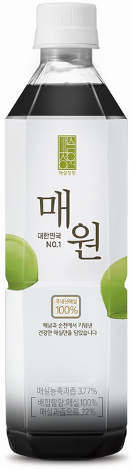 보해 매원 500ml, 1개