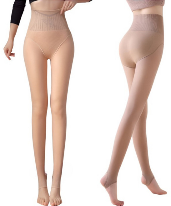 베라Q 하이웨스트 힙업 발고리형 골프스타킹 1+1 사계절