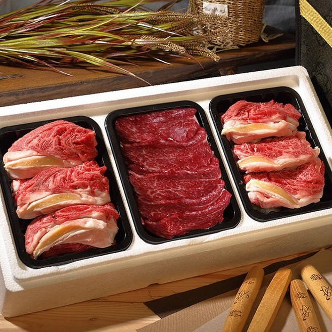 설날 명절 감사용 1등급 한우 선물세트 등심 불고기 고급세트