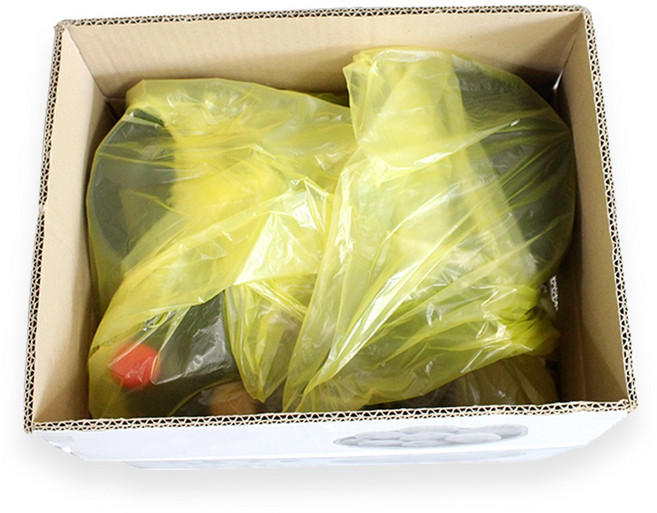 비닐전문올 [이사비닐] [원룸이사] 주방비닐(재활용비닐) 바구니비닐 - 50장, 50개, 투명