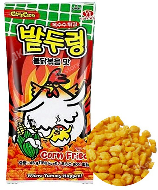 밭두렁 불닭볶음맛, 7개, 45g