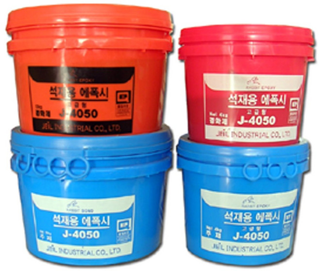 제일산업 석재용 에폭시 접착제 J-4050 돌 대리석 본드 총20kg, 1개