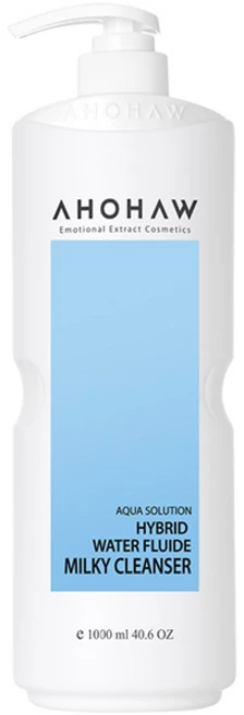 아오와 하이브리드 워터 플루이드 밀키 클렌저 1000ml - 쿠팡