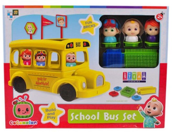 코코멜론 스쿨버스 세트 1725, 혼합색상, 1개