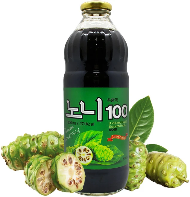 노니주스 추출액 100% 1000ml HACCP인증, 1개, 1L - 쿠팡