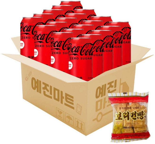 예진마트 코카콜라 제로 355 x 20캔, 355ml, 20개