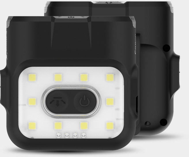 크레모아 헤드랜턴 LED캡라이트 캡온 120H (CLP-135) 캠핑용품 충전식 랜턴 LED 헤드라이트, 블랙, 1개