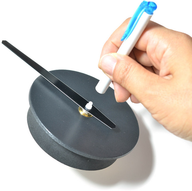 아미공 무소음무브먼트 붙이는시계블랙, 바늘조립신청