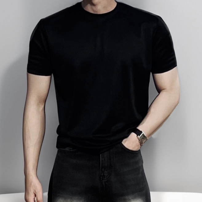 링컨 머슬핏 아이스 기능성 반팔 티셔츠