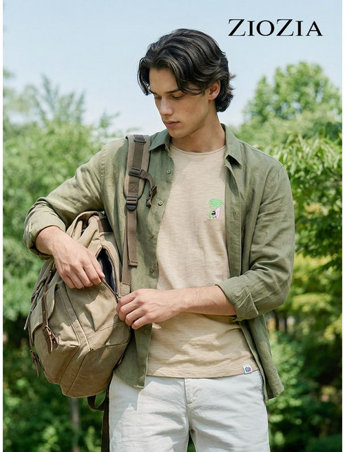 지오지아 레이어드 슬럽사 7부 티셔츠 ABB2TR1131