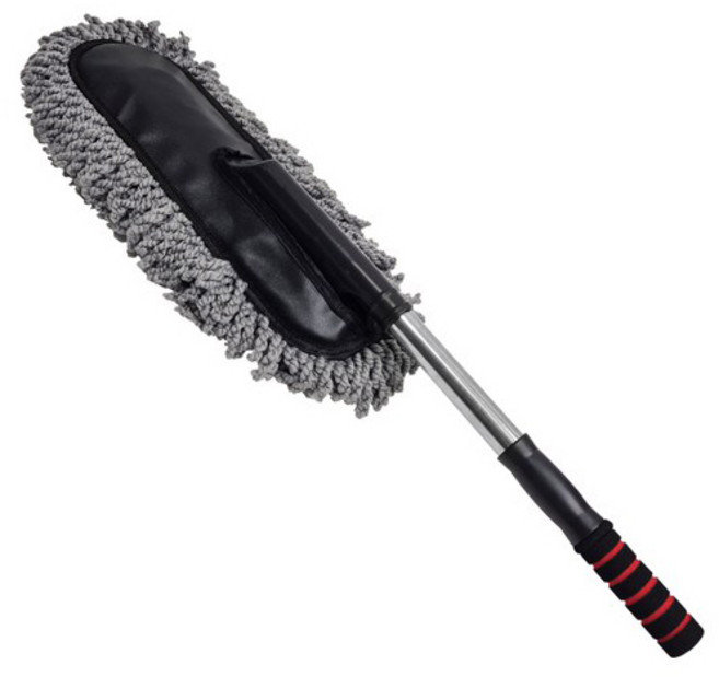 월드크린 차량용 극세사 먼지털이 그레이, 1개