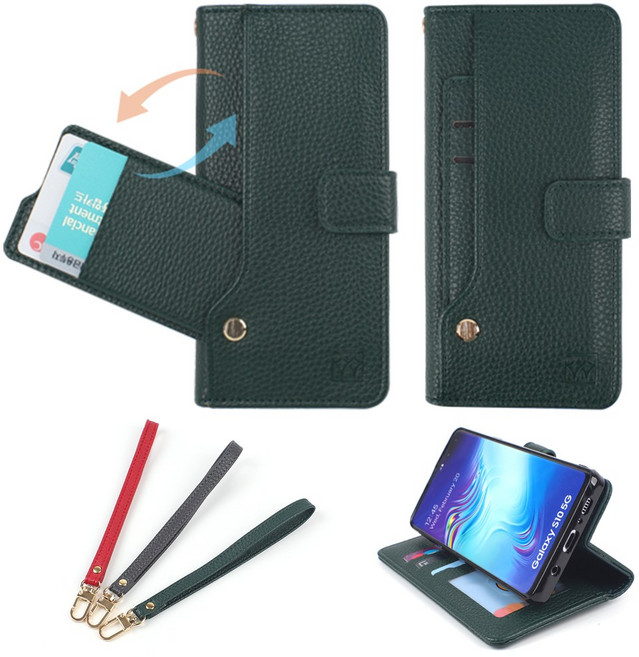 루스톤 BRITON 카드 지갑 자석 범퍼 가죽 핸드폰케이스