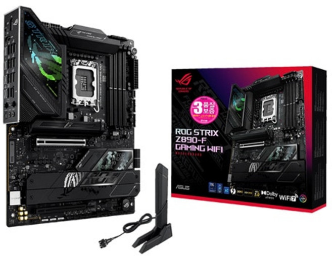 ASUS ASUS ROG STRIX Z890-F GAMING WIFI STCOM, 단품