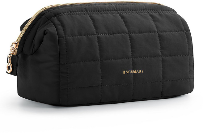 BAGSMART 여성 화장품 파우치 방수 세면백 여행용 메이크업 가방