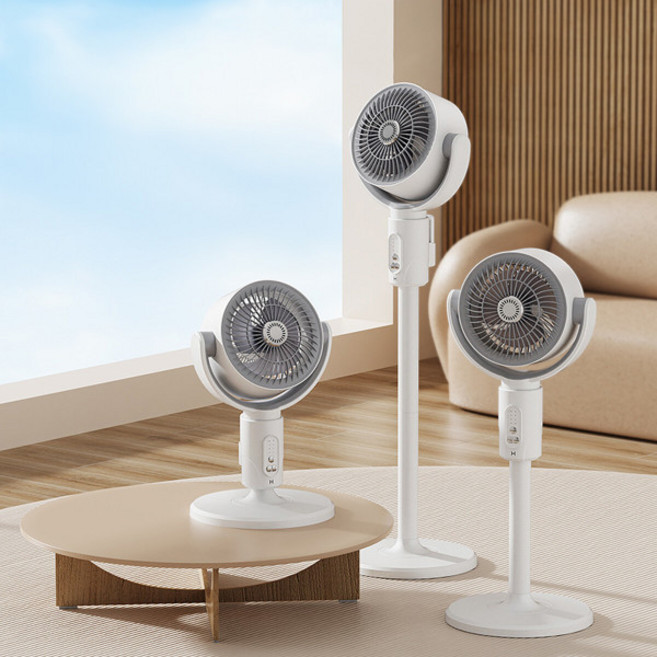 에어클링 무선 서큘레이터 180도 회전 5단계 풍속조절 길이조절 리모콘포함 4000mah, F1