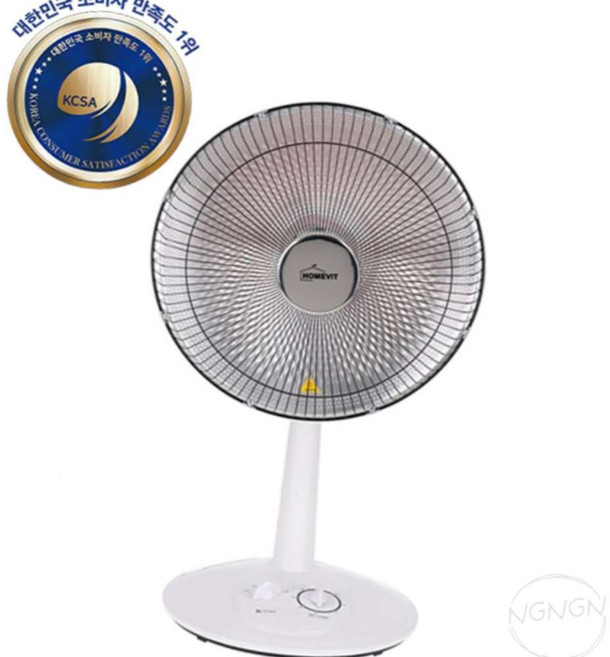 홈빛 열가마 좌석용 세라믹 14"(35.6cm) WE-JO14 900W 사무실온풍기 전기히터