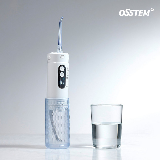 오스템 와픽 핸디 구강세정기 WO-201, 1개, 화이트, 오스템 와픽 핸디 휴대용 구강세정기 WO-201