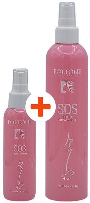 폴톤SOS숨트리트먼트250ml+100ml 헤어미스트 뿌리는트리트먼트 노워시 모발단백질 상한머리영양제 손상모관리필수템 미용실, 1개, 250ml