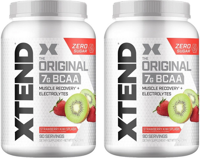 엑스텐드 더 오리지날 7G 머슬 리커버리 + 일렉트롤리츠 스트로베리 키위 스플래쉬, 2개, 1.17kg