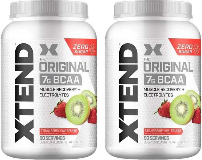 엑스텐드 더 오리지날 7G 머슬 리커버리 + 일렉트롤리츠 스트로베리 키위 스플래쉬, 2개, 1.17kg - 쿠팡
