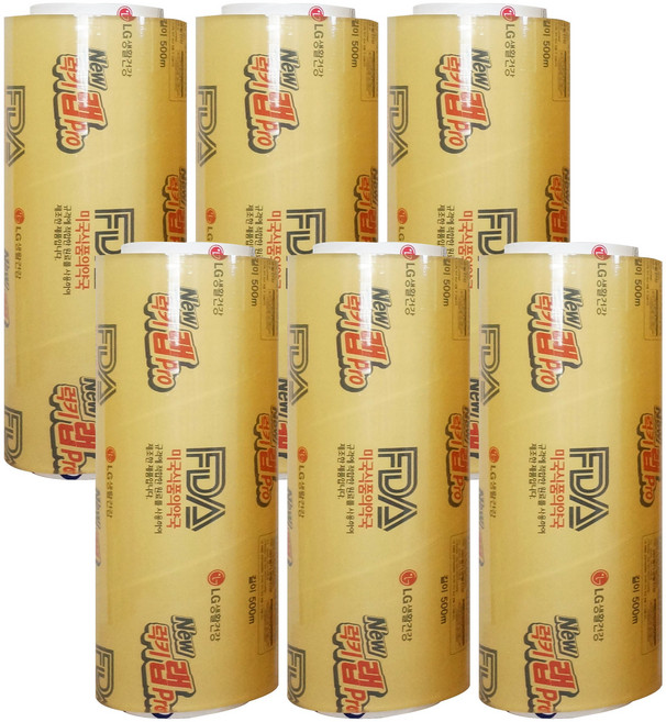 럭키랩 30cm x 500m 6롤, 6개