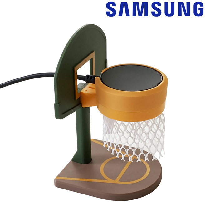 삼성 정품 갤럭시 워치 충전독 거치대 + 사은품, 농구골대거치대 +(케이블홀더1개), 1개