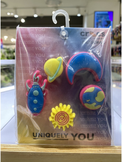 [크록스] 정품 LED 5팩 지비츠 우주 10012102