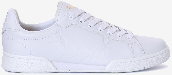 [본사정품] 프레드페리 스니커즈 B722 레더 브랜디드 (100) SFPU2336321-100