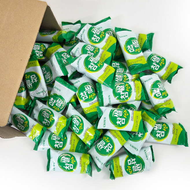 [영희네] 크라운 고소한 참쌀선과 대용량 간식, 5.75g, 152개