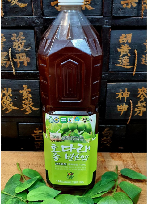 토종다래발효액3년산1500ml(농업기술명인제품), 1.5L, 1개