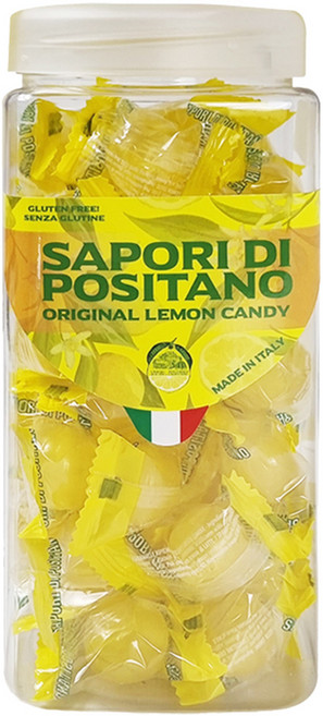 사포리디포지타노 레몬맛 캔디 사각통, 350g, 1개