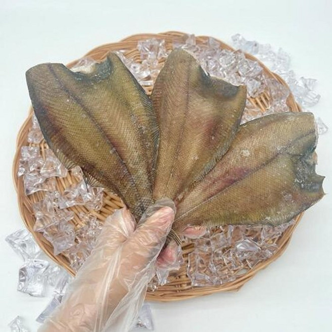 반건조 참가자미 3미 x 3팩 (900g 내외), 3개, 900g
