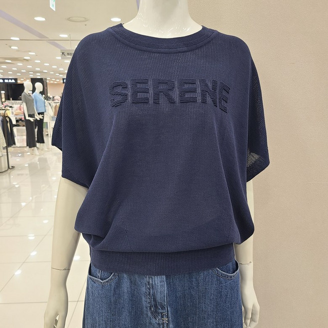 크레송 소매박시라운드니트 ODCGNG61B_US