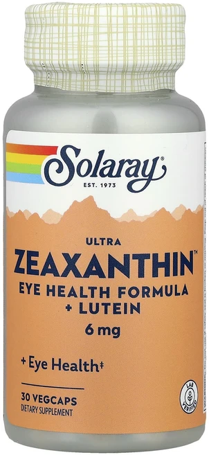 솔라레이 울트라 지아잔틴 6mg 30 베지캡슐, 5개, 30정 - 쿠팡