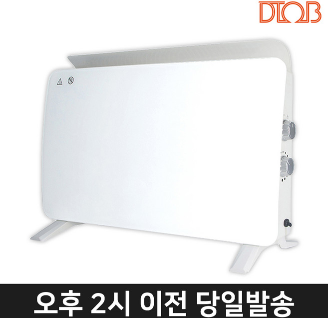 토브 컨벡션 히터, DGO-EC1500, 화이트 + 실버