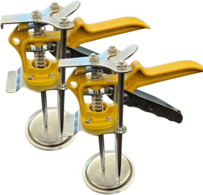 툴매니아 타일리프트 받침대 높이조절 타일작업 로케이터, 2개