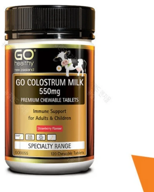 고헬씨 뉴질랜드 초유 밀크 초유단백질 550mg 씹어먹는 츄어블 120정, 기본, 1개 - 쿠팡