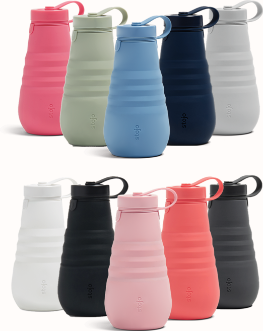 스토조 접이식 텀블러 보틀 591ml 10종, 캐시미어, 1개