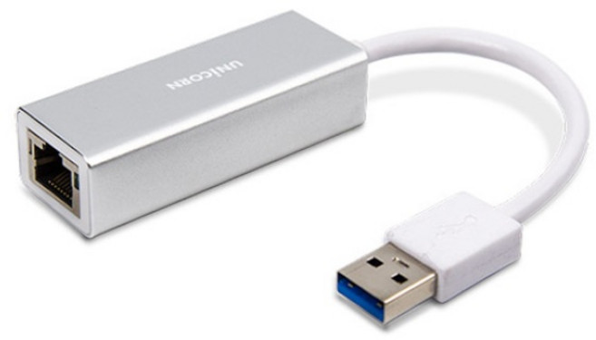 유니콘 USB3.0 기가비트 유선랜 어댑터 ULAN-1000GIGA, 1개