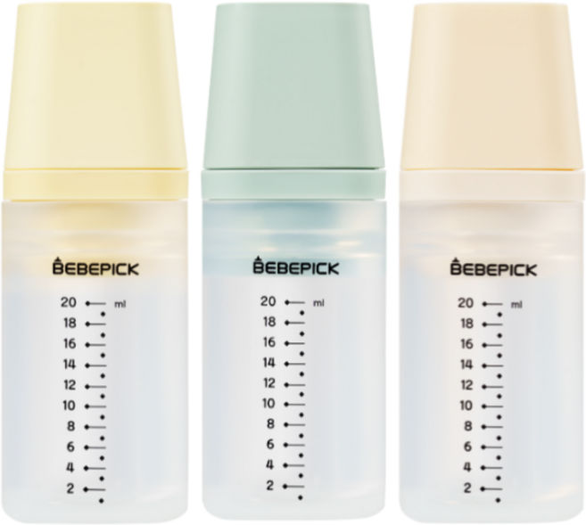 베베픽 다회용 실리콘 약병 3P 세트, 1세트