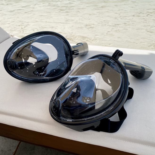 웨이브원더즈 성인 스노쿨링 세트 마스크