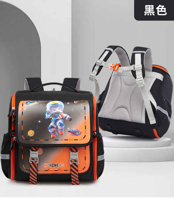 兒童護脊書包男國小大容量雙肩揹包女孩減負1-6年級