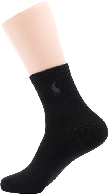 10매 국산 여성용 말 로고 순면 중목 양말